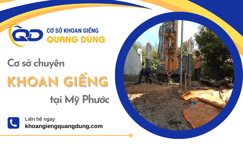 khoan giếng tại mỹ phước